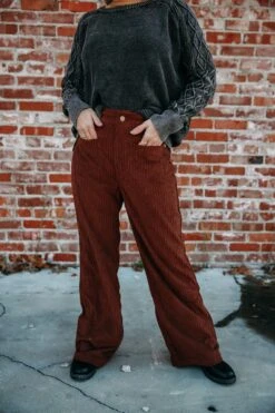 Camel Corduroy Pant
