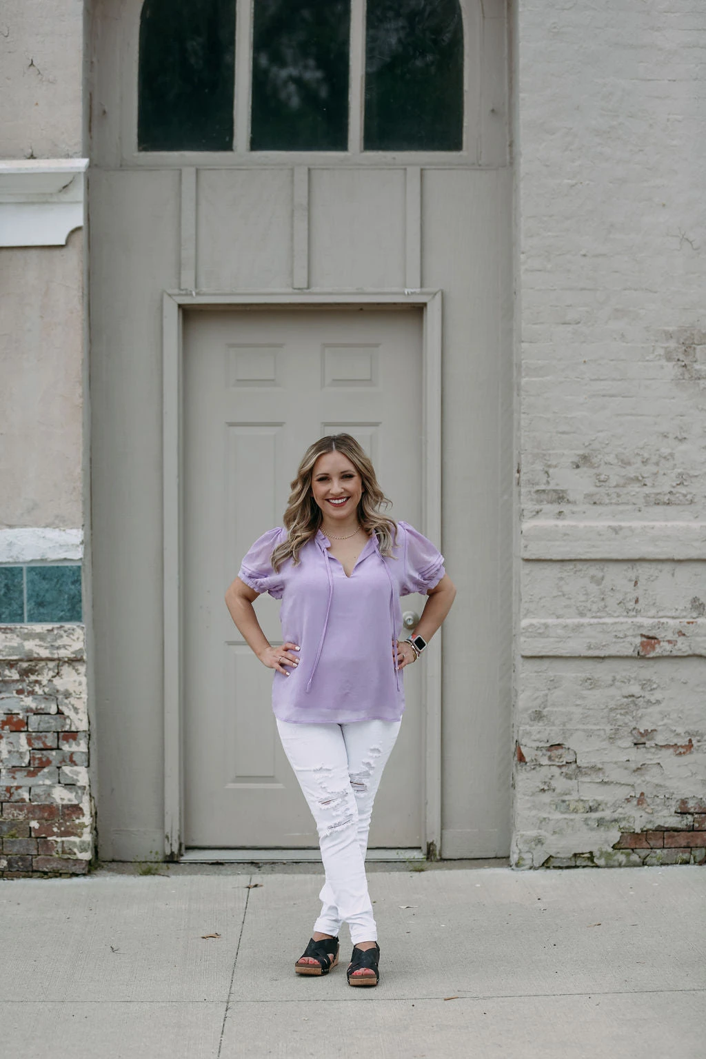 Lavender Bailey Blouse