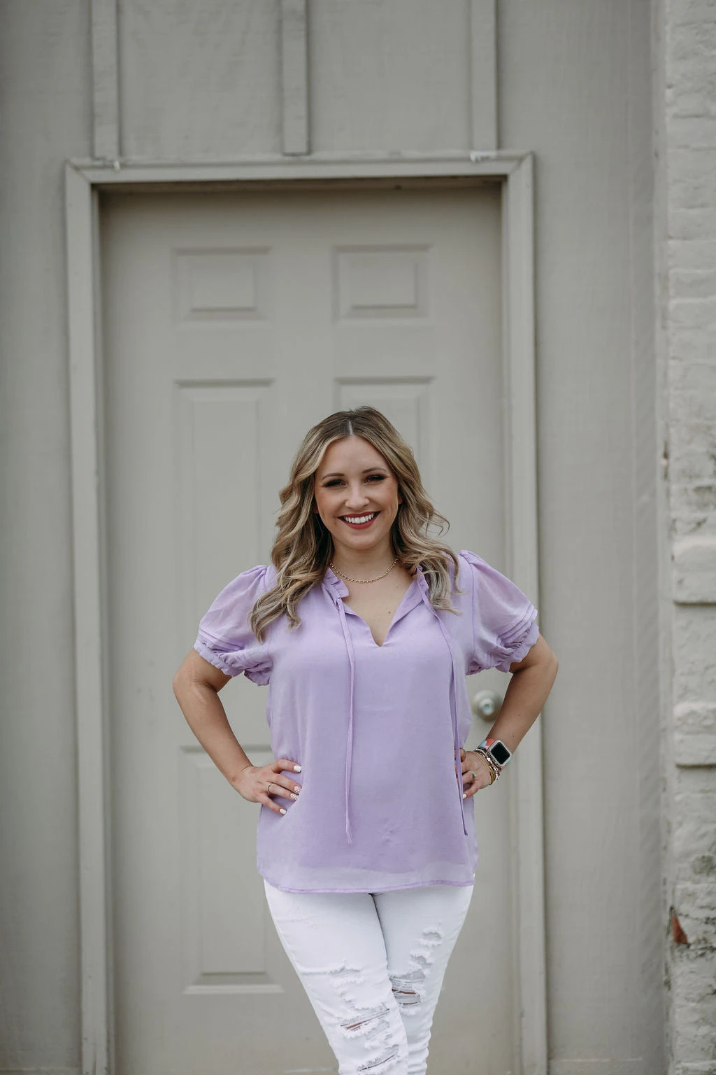Lavender Bailey Blouse - Image 2