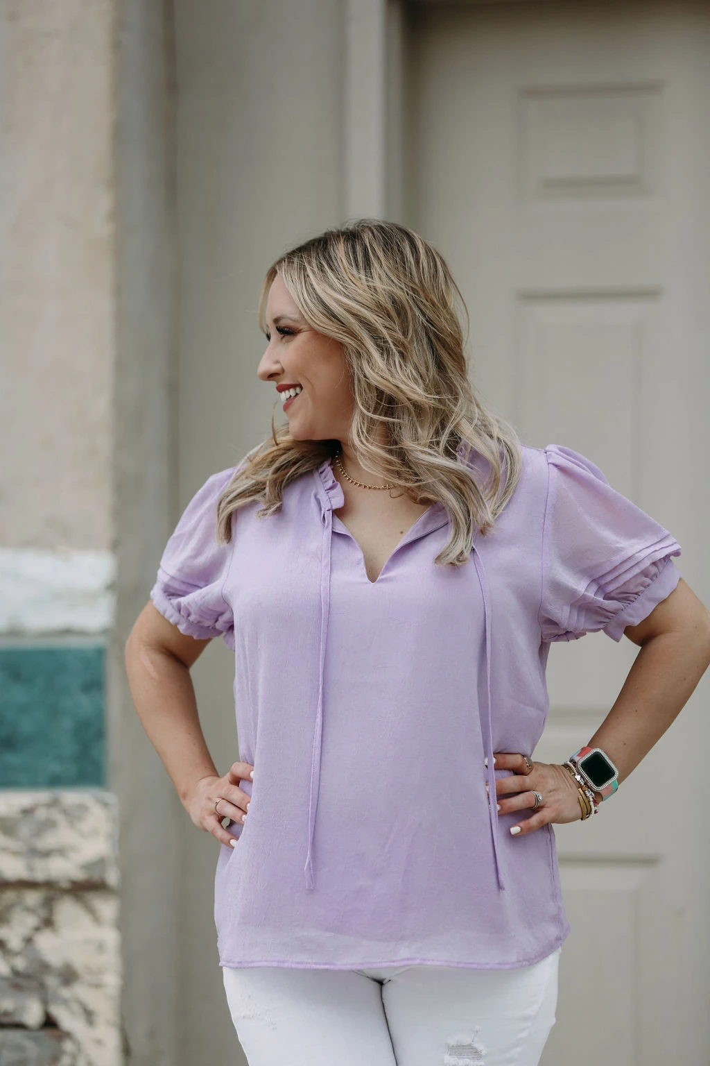 Lavender Bailey Blouse - Image 3