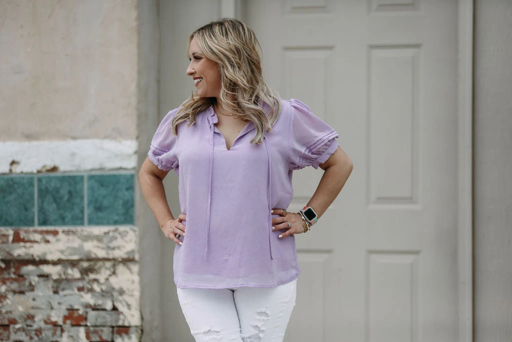 Lavender Bailey Blouse - Image 4