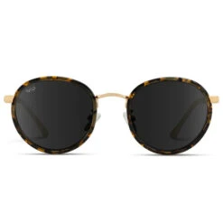 Tortoise Frame/Black Lens Sunglasses