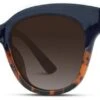 Charlotte Navy Sunglasses