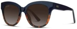Charlotte Navy Sunglasses