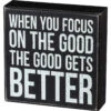Focus On The Good