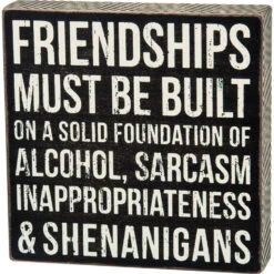 Friendship- Box Sign