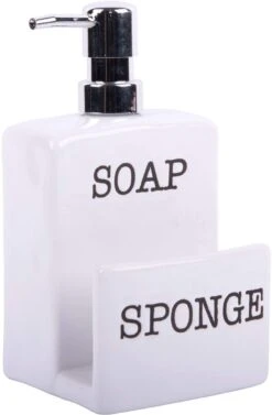 Soap And Sponge Dispenser