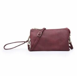 Riley Clutch- Maroon