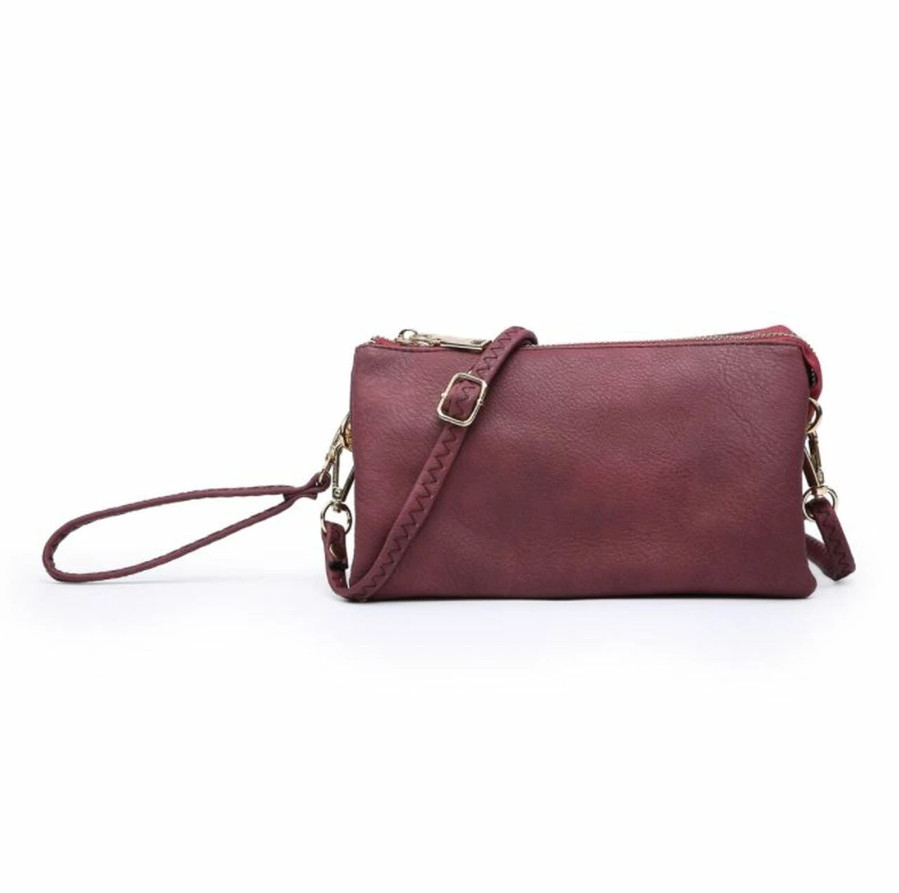 Riley Clutch- Maroon