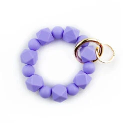 Keychain Hexagon Periwinkle