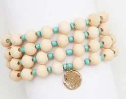 Mint Nude Bracelet Set