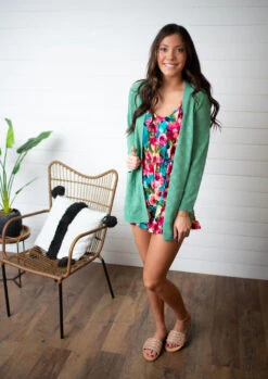 Emerald Green Endless Season Cardigan