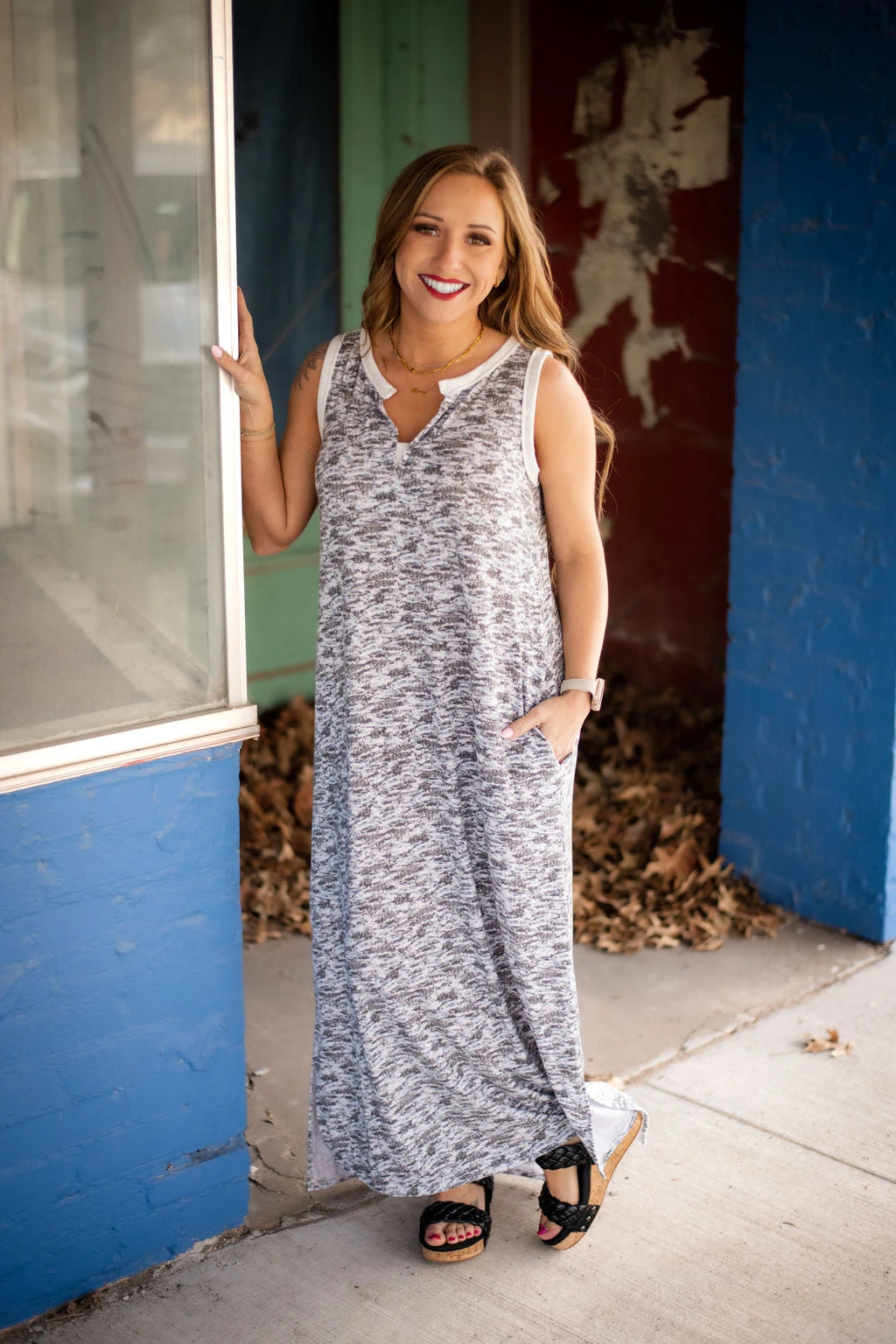 Grey COMFORT Dress - Image 2