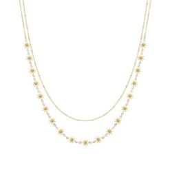 Daisy Layer Necklace