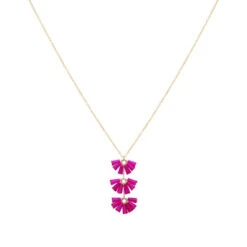 Pink Tier Necklace