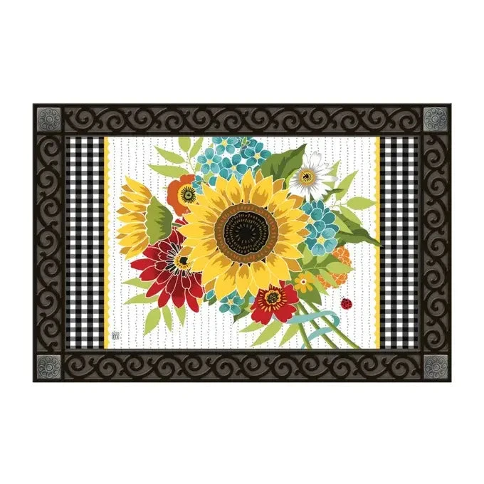 Sunflowerbloomin Door Mat - Image 2