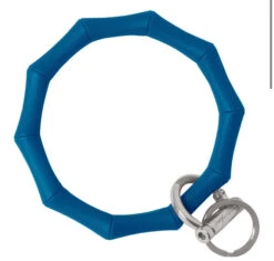 Indigo & Silver Bangle & Babe- Bamboo