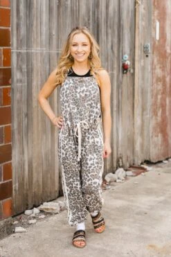 Cheetah Casual Overalls