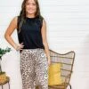 Leopard Jogger Pant