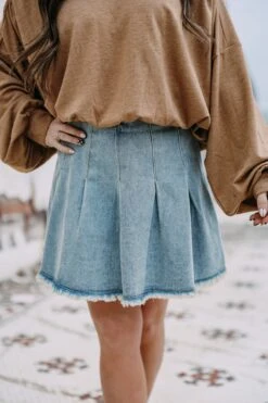 Vintage Denim Skirt