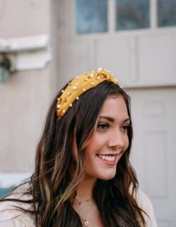 Mustard It Girl Headband