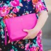 Pink Getaway Large Makeup Bag