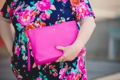 Pink Getaway Large Makeup Bag
