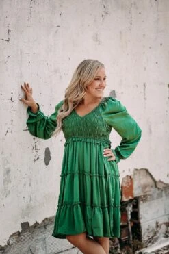 Emerald Fashion Dress