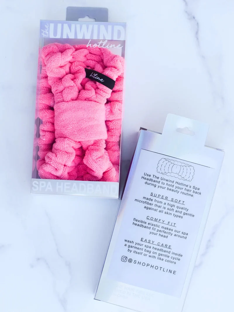 Pink Spa Headband