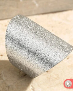 Silver Textured Ring