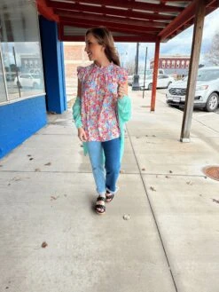 Floral Woven Blouse