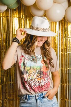 Genuine Wool Hat- Ivory