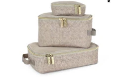 Diaper Bag Packing Cubes- Taupe
