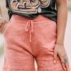 Rose Knit Comfy Shorts