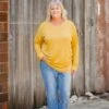 Mustard Tunic Top