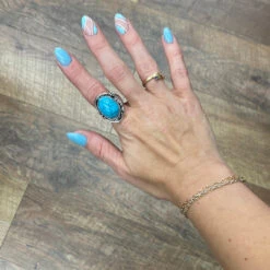 Turquoise Oval Ring