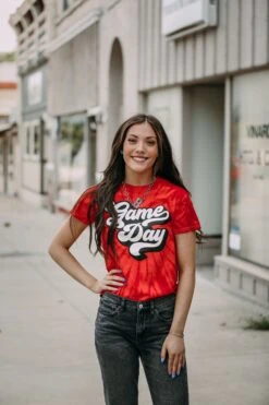 Red Gameday Tee