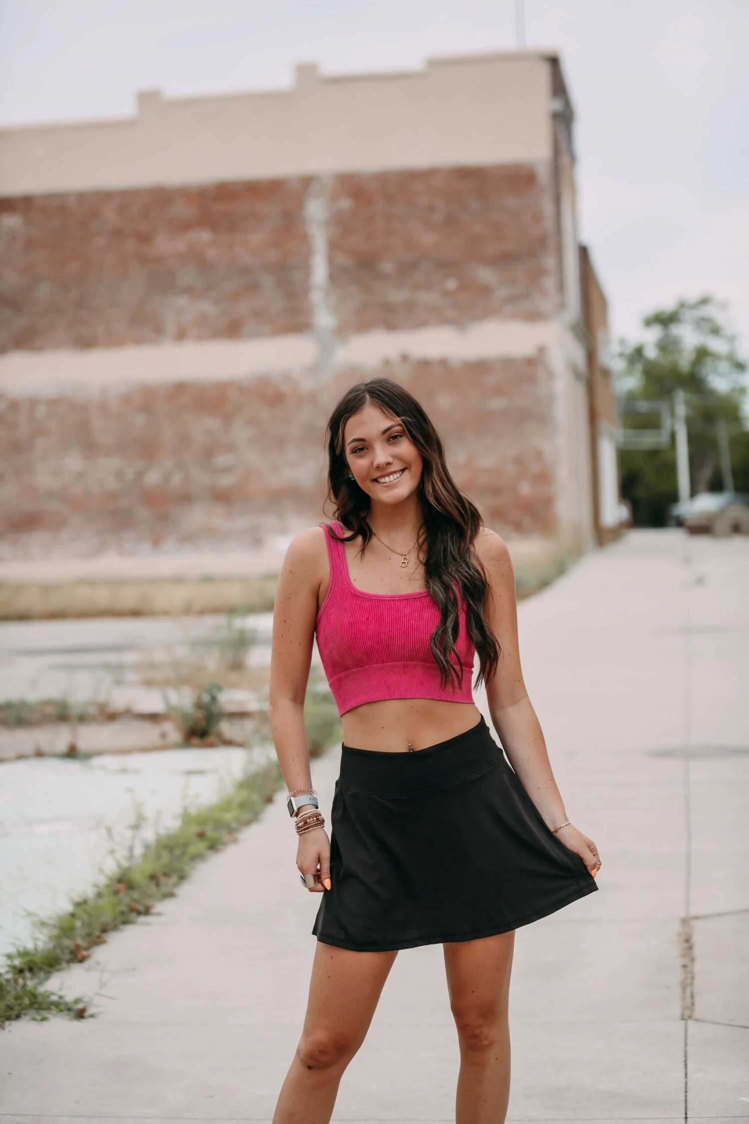 Black Tennis Skirt - Image 3