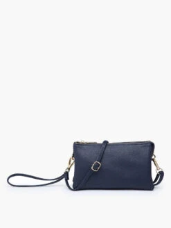 Navy Crossbody/Wristlet/Clutch