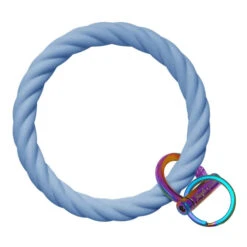 Slate Blue/Rainbow Bangle & Babe- Twist